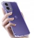 krainaGSM ZESTAW Etui do Motorola G35 5G ANTI-SHOCK CLEAR WZMACNIANE +3 SZTUKI SZKŁO 3