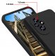 Etui do Honor 200 5G CASE Gumowe CZARNE Matowe Silikon Slim + SZKŁO 9H 5