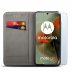 krainaGSM Etui do Motorola Moto G55 5G SMART MAGNET CASE PORTFEL + SZKŁO 9H 2