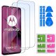 krainaGSM ZESTAW Etui do Motorola G55 5G ANTI-SHOCK CLEAR WZMACNIANE +3 SZTUKI SZKŁO 7