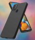 krainaGSM ZESTAW Etui do Samsung A21s Matowe Czarne Silikon + 2 SZTUKI SZKŁO 2