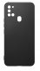 krainaGSM ZESTAW Etui do Samsung A21s Matowe Czarne Silikon + 2 SZTUKI SZKŁO 6