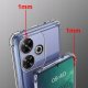 Etui do Xiaomi Redmi 13 4G ANTI-SHOCK CLEAR CASE + Szkło OCHRONNE 9H 5