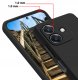 krainaGSM Etui do Oppo A40 | A40M CASE Gumowe CZARNE Matowe Silikon Slim + SZKŁO 9H 4