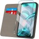 krainaGSM Etui z klapką do Xiaomi Mi 11 Lite 4G| 5G Zamykane Czarne Futerał +Szkło 9H 2