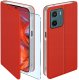 krainaGSM Etui z klapką do Motorola Moto G05 | E15 Zamykane Futerał + Szkło 1