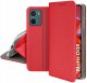 krainaGSM Etui z klapką do Motorola Moto G05 | E15 Zamykane Futerał + Szkło 5