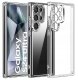 Etui do Samsung Galaxy S24 Ultra WZMACNIANE 360 CLEAR + Szkło 9H 1