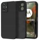 krainaGSM Etui do Motorola Moto G55 5G CASE Silicone ELASTYCZNE + Szkło OCHRONNE 9H 1