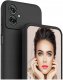 krainaGSM Etui do Motorola Moto G55 5G CASE Silicone ELASTYCZNE + Szkło OCHRONNE 9H 2