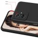 krainaGSM Etui do Motorola Moto G55 5G CASE Silicone ELASTYCZNE + Szkło OCHRONNE 9H 4