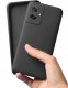 krainaGSM Etui do Motorola Moto G55 5G CASE Silicone ELASTYCZNE + Szkło OCHRONNE 9H 6