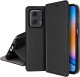 krainaGSM ETUI SKÓRZANE do MOTOROLA MOTO G24|G04 MAGNETYCZNE BOOK CASE TOKRA SZKŁO 9H 1