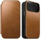 Nomad Modern Leather Folio, english tan - iPhone 17 Pro 1