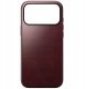 Nomad Modern Leather Case, burgundy (Horween) - iPhone 17 Pro Max 2