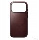 Nomad Modern Leather Case, burgundy (Horween) - iPhone 17 Pro 3