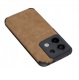 Etui do Xiaomi Redmi Note 13 Pro 5G silikonowe SKÓRZANE VINTAGE + Szkło 9H 3