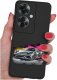 krainaGSM ETUI do Oppo Reno11 F 5G WZORY | SILIKONOWE MATT CASE + SZKŁO HARTOWANE 9H 2