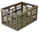 Saliekama kaste ar kravnesibu lidz 50kg Ben 54x37x28cm 45L olivu krasa  4052396121681 1