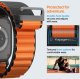 Spigen Pasek Spigen WBF1 Band do Apple Watch 6/7/8/9/10/SE/Ultra 1/2 44/45/46/49mm Black/orange 14