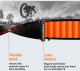 Spigen Pasek Spigen WBF1 Band do Apple Watch 6/7/8/9/10/SE/Ultra 1/2 44/45/46/49mm Black/orange 15