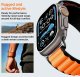 Spigen Pasek Spigen WBF1 Band do Apple Watch 6/7/8/9/10/SE/Ultra 1/2 44/45/46/49mm Black/orange 16