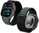 Spigen Pasek Spigen WBF1 Band do Apple Watch 6/7/8/9/10/SE/Ultra 1/2 44/45/46/49mm Black/green 1