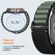 Spigen Pasek Spigen WBF1 Band do Apple Watch 6/7/8/9/10/SE/Ultra 1/2 44/45/46/49mm Black/green 12