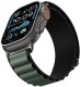 Spigen Pasek Spigen WBF1 Band do Apple Watch 6/7/8/9/10/SE/Ultra 1/2 44/45/46/49mm Black/green 8