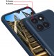 krainaGSM Etui do Honor X6A CASE MATT Plecki + SZKŁO OCHRONNE 9H 3