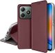 krainaGSM ETUI SKÓRZANE do Realme C61 | C63 MAGNETYCZNE BOOK CASE TOKRA SZKŁO 9H 1