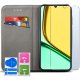 ETUI SKÓRZANE do Realme C61 | C63 MAGNETYCZNE BOOK CASE TOKRA SZKŁO 9H 2