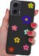 krainaGSM Etui do Motorola Moto G24 | G24 POWER | G04 CASE WZORY MATT PLECKI + SZKŁO 1