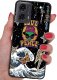 krainaGSM Etui do Motorola Moto G24 | G24 POWER | G04 CASE WZORY MATT PLECKI + SZKŁO 1