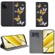krainaGSM Etui do Realme 11 4G MAGNET WZORY CASE PORTFEL + SZKŁO 9H 5