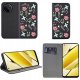 krainaGSM Etui do Realme 11 4G MAGNET WZORY CASE PORTFEL + SZKŁO 9H 5