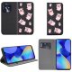 krainaGSM Etui do Tecno Spark 10 Pro MAGNET wzory CASE PORTFEL + SZKŁO OCHRONNE 9H 2