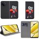 krainaGSM Etui do Realme 11 4G MAGNET WZORY CASE PORTFEL + SZKŁO 9H 5