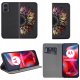krainaGSM Etui do Motorola Moto G24 |G24 POWER |G04 MAGNET WZORY CASE PORTFEL + SZKŁO 2