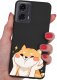 krainaGSM Etui do Motorola Moto G24 | G24 POWER | G04 CASE WZORY MATT PLECKI + SZKŁO 1