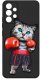 krainaGSM ETUI do Samsung Galaxy A53 5G WZORY |SILIKONOWE MATT CASE + SZKŁO 9H 3