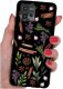 Etui do Motorola Moto G72 WZORY |SILIKONOWE MATT CASE + SZKŁO 9H 1
