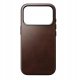 NOMAD Traditional Leather Case - skórzane etui do iPhone 17 Pro kompatybilne z MagSafe; skóra Horween (rustic brown) 3