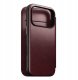 NOMAD Modern Leather Folio - skórzane etui do iPhone 17 Pro kompatybilne z MagSafe; skóra Horween (burgundy) 1