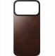 NOMAD Magnetic Leather Back - nakładka magnetyczna na iPhone 17 Pro Max kompatybilna z MagSafe; skóra Horween (rustic brown) 9