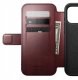 NOMAD Modern Leather Folio - skórzane etui do iPhone 17 Pro Max kompatybilne z MagSafe; skóra Horween (burgundy) 5