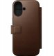 NOMAD Modern Leather Folio - skórzane etui do iPhone 17 kompatybilne z MagSafe (brown) 5