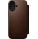 NOMAD Modern Leather Folio - skórzane etui do iPhone 17 kompatybilne z MagSafe (brown) 6