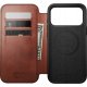 NOMAD Modern Leather Folio - skórzane etui do iPhone 17 Pro Max kompatybilne z MagSafe; skóra Horween (olde dublin) 8