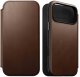 NOMAD Modern Leather Folio - skórzane etui do iPhone 17 Pro Max kompatybilne z MagSafe (brown) 1